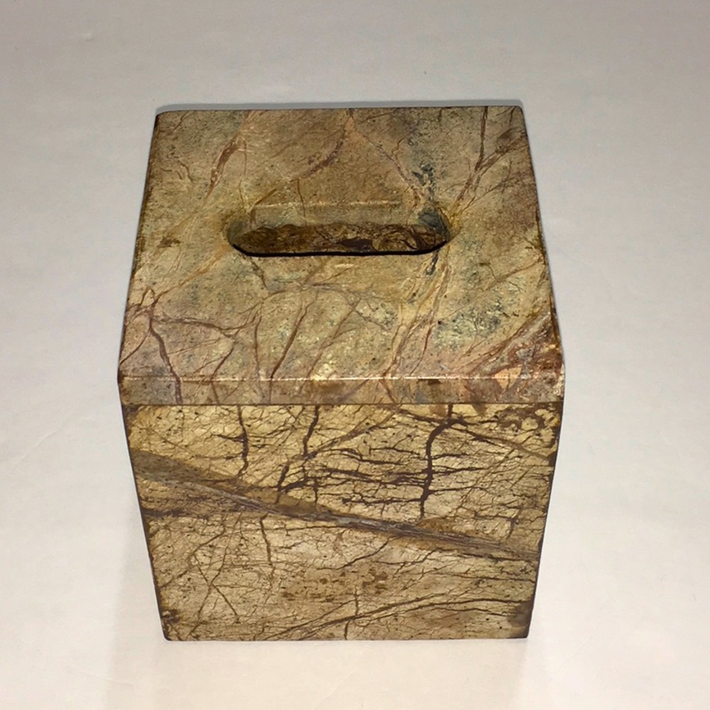 Natural Stone Tissue Box Cover